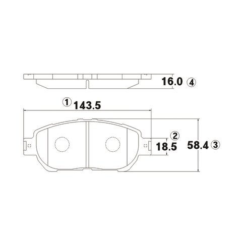 Купить запчасть CTR - GK1034 Колодки тормозные дисковые передние Lexus ES 250/300/300 &24V USA model 98 (старый арт. CKT-20) GK1034