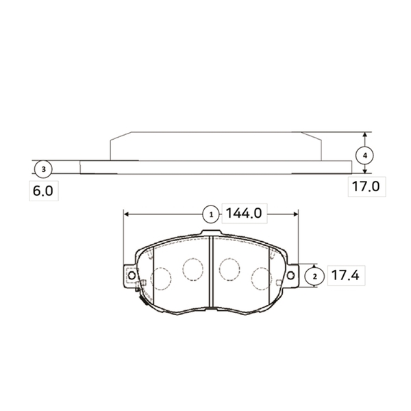 Купить запчасть CTR - GK1039 Колодки тормозные дисковые (старый арт. CKT-25) GK1039