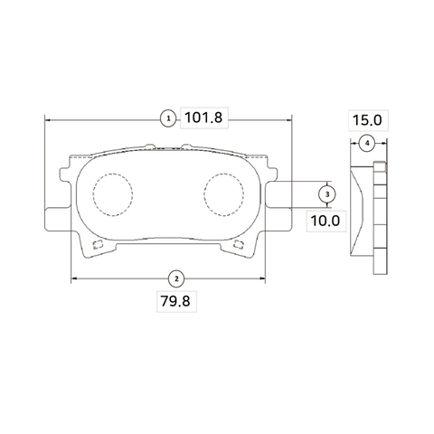 Купить запчасть CTR - GK1058 / CKT-44 Колодки тормозные дисковые зад LEXUS|LEXUS RX (MHU3_, GSU3_, MCU3_) 350 AWD|вездеход закрытый|276|3456|2GRFE|02.2006 12.2008|RX (MHU3_, GSU3_, MCU3_)