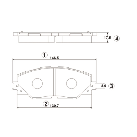 Купить запчасть CTR - GK1063 Колодки тормозные дисковые передние Toyota RAV IV 2.0VVT-i/2.2D-4D 06 (старый арт. CKT-49) GK1063