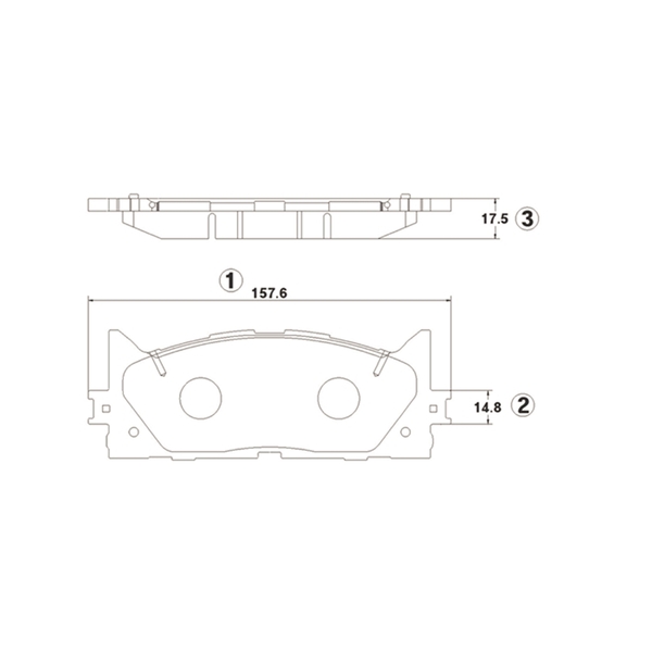 Купить запчасть CTR - GK1065 Колодки тормозные, передние (Старый CKT51) TO Camry (ACV40/45) 06-