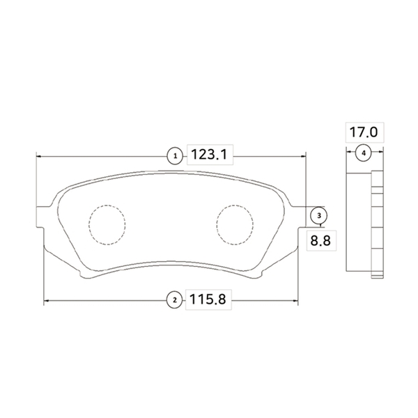Купить запчасть CTR - GK1069 Колодки тормозные дисковые TOYOTA LAND CRUISER 100 9807/LEXUS LX470 9807 (старый арт. CKT-55) GK1069