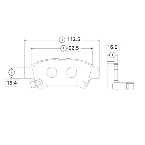 Купить запчасть CTR - GK1074 Колодки тормозные дисковые задние Toyota Previa/Avensis Verso 2.0i/2.4i/2.0D4-D 00 (старый арт. CKT-60) GK1074