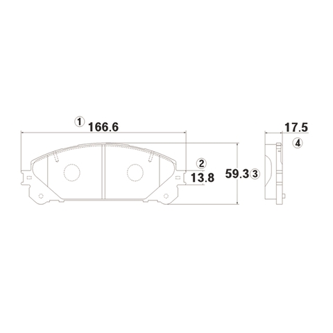 Купить запчасть CTR - GK1082 Колодки тормозные дисковые передние Lexus RX 3.5 09 (старый арт. CKT-69) GK1082
