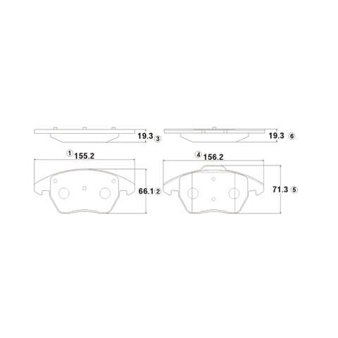 Купить запчасть CTR - GK1234 Колодки тормозные дисковые передние Audi A3 диск 15