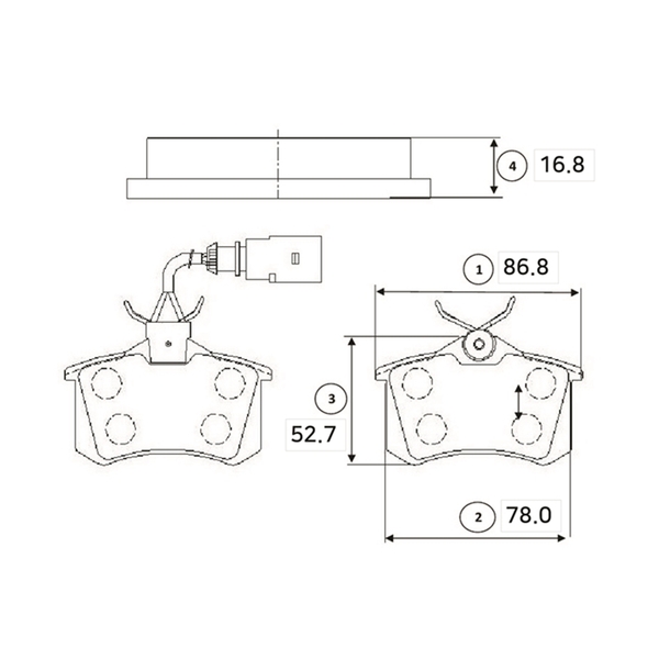 Купить запчасть CTR - GK1239 Колодки тормозные дисковые AUDI 100 C4, 80 B4, A4 B5, A6 C4, A8 4D_ (старый арт. CKVW-12) GK1239