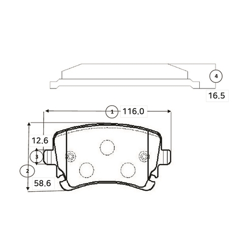 Купить запчасть CTR - GK1259 Колодки тормозные дисковые VOLKSWAGEN T5 03/MULTIVAN 03 (старый арт. CKVW-32) GK1259