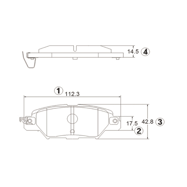 Купить запчасть CTR - GK1424 / CKMZ-72 Колодки тормозные зад MAZDA: CX-5 (KE, GH) 201111-