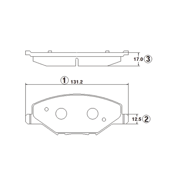 Купить запчасть CTR - GK1428 / CKVW-93 Колодки тормозные перед SKODA FABIA 2007 - 2014