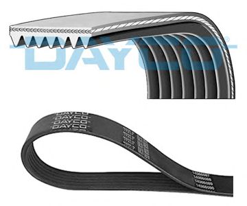 Купить запчасть Dayco - 7PK1595 Ремень поликлиновый BMW 7 (E32) 750 i,iL V12 09.1987 - 09.1994 <=> ALFA ROMEO 156 (932_) 2.0 16V T.SPARK (932A2) 09.1997 - 06.2002 <=> ALFA ROMEO 156 (932_) 2.0 16V T.SPARK (932A21__) 10.2000 - 03.2002