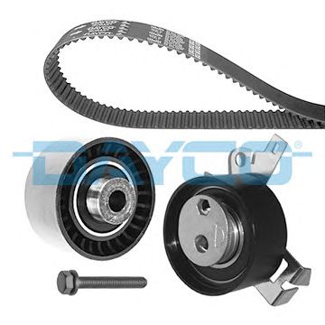 Купить запчасть Dayco - KTB344 Ремень ГРМ 153 зуб., 25.4mm + 2 ролика KTB344