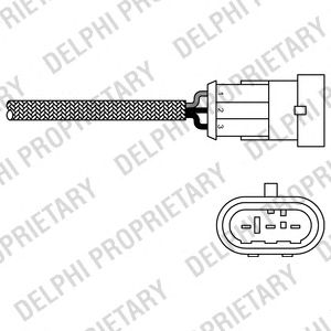 Купить запчасть DELPHI - ES10971-12B1 Датчик кислородный ES10971-12B1