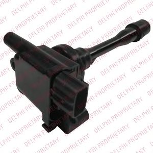 Купить запчасть DELPHI - GN10191-12B1 Катушка зажигания MITSUBISHI CARISMA, AIRTREK 2.4, GALANT II-VI GN10191-12B1