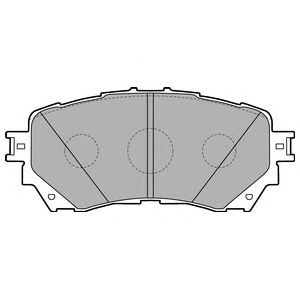 Купить запчасть DELPHI - LP2487 Колодки передние MAZDA 6 (GH) LP2487
