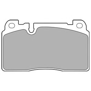 Купить запчасть DELPHI - LP2491 Колодки передние AUDI Q5 5/13- LP2491