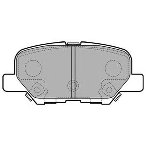 Купить запчасть DELPHI - LP2501 Колодки задние MADZA 6 (GH), MITSUBISHI OUTLANDER III LP2501