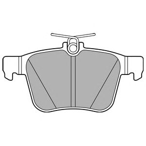 Купить запчасть DELPHI - LP2697 Колодки задние VW GOLF VII LP2697