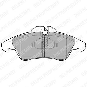 Купить запчасть DELPHI - LP980 Колодки передние MERCEDES SPRINTER (901-904) LP980