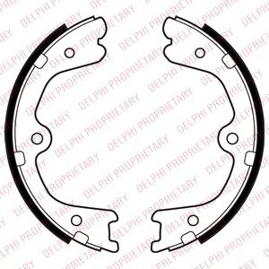 Купить запчасть DELPHI - LS2032 Колодки тормозные LS2032