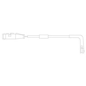 Купить запчасть DELPHI - LZ0187 Датчик износа колодок LZ0187