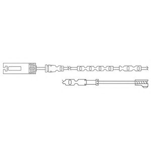 Купить запчасть DELPHI - LZ0217 Датчик износа LZ0217
