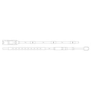 Купить запчасть DELPHI - LZ0240 Датчик износа задний BMW F20, F30 LZ0240