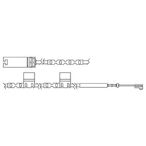 Купить запчасть DELPHI - LZ0242 Датчик износа LZ0242