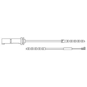 Купить запчасть DELPHI - LZ0247 Датчик износа задний BMW X5 E70, X6 E71 LZ0247