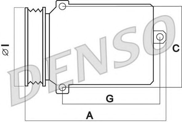 Купить запчасть Denso - DCP02015 Компрессор, кондиционер AUDI A 4 / S 4 (00-) S4 - 4.2 i (+)