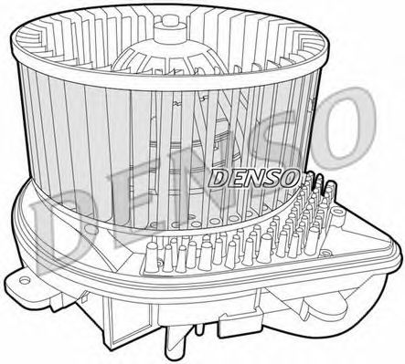 Купить запчасть DENSO - DEA07014 Вентилятор салона (CITROEN JUMPY) DEA07014