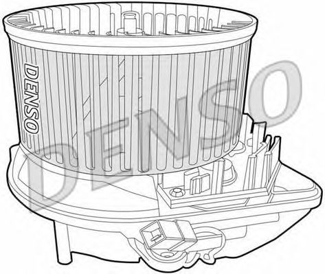 Купить запчасть DENSO - DEA07015 Вентилятор салона (CITROEN BERLINGO / JUMPY / XSARA / ZX /PEUGEOT PARTNER) DEA07015
