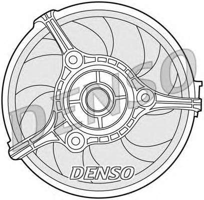 Купить запчасть DENSO - DER02002 Вентилятор охлаждения двигателя DER02002