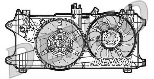 Купить запчасть DENSO - DER09027 Вентилятор охлаждения двигателя DER09027