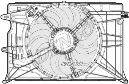 Купить запчасть DENSO - DER09074 Вентилятор радиатора DER09074