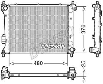 Купить запчасть DENSO - DRM41011 Радиатор (HYUNDAI i20) DRM41011