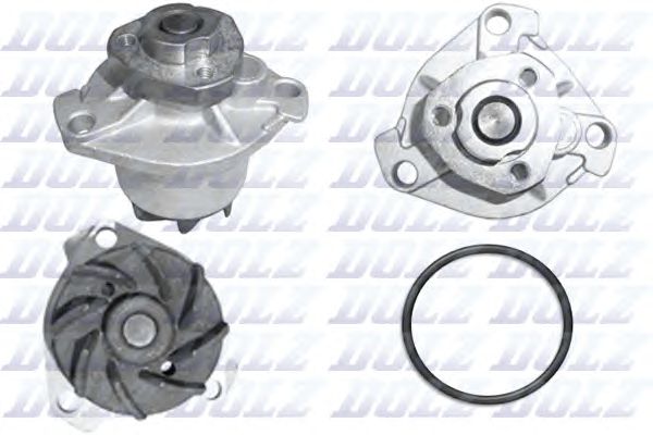 Купить запчасть DOLZ - A181 Насос водяного охлаждения VW GOLF III/PASSAT 2.8/2.9 VR6 91->