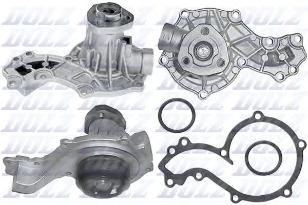 Купить запчасть Dolz - A183 Насос водяного охлаждения AUDI/VW A4/A6, VW PASSAT B5 1.8 96->