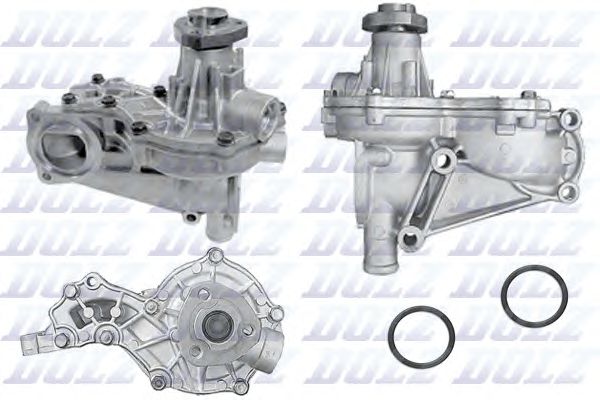 Купить запчасть Dolz - A184 Насос водяного охлаждения AUDI A4 1.6/1.8 95->