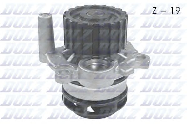 Купить запчасть DOLZ - A187 Насос водяной SKODA OCTAVIA (1U), VW GOLF IV 1.9TDI A-187
