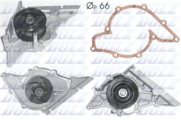 Купить запчасть Dolz - A194 Насос водяного охлаждения AUDI A6/A8 3.7/4.2 98>