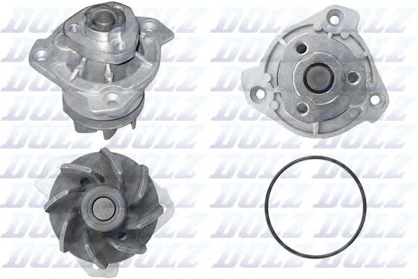 Купить запчасть Dolz - A202 Насос водяного охлаждения AUDI A3/TT 3.2 03-> VW BORA/GOLF 2.8/3.2 02>