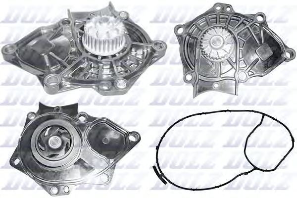 Купить запчасть DOLZ - A233 Насос водяной AUDI 1.8 TFSI 07 крышка пластик A233