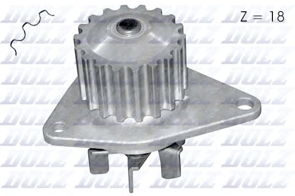 Купить запчасть Dolz - C134 Насос водяного охлаждения CITROEN C2/C3/C4 PEUGEOT 206/207/307 1.4 16V (ET3J4) 03 ->