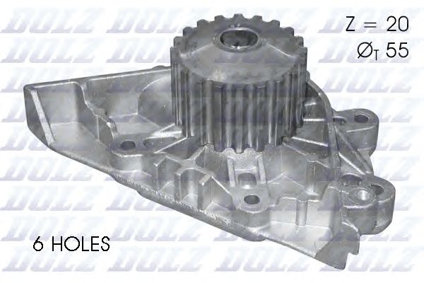 Купить запчасть Dolz - C144 Насос водяного охлаждения CITROEN C5/EVASION/XSARA 1.8/2.0 99> D-55