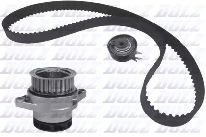 Купить запчасть DOLZ - KD078 Комплект ГРМ с насосом VW CADDY II, GOLF III 1.6 KD078
