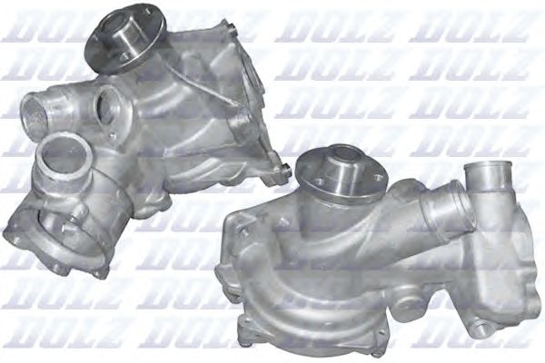 Купить запчасть Dolz - M209 Насос водяного охлаждения MERCEDES BENZ W124/W210 2.8/3.2 93->