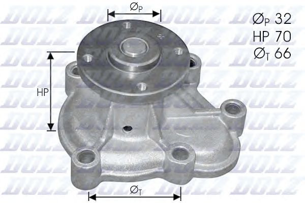Купить запчасть DOLZ - O130 Насос водяной O-130