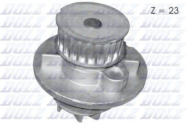 Купить запчасть Dolz - O146 Насос водяного охлаждения OPEL ASTRA F/G/VECTRA B/CORSA C 1.4I/1.6I 16V 98->