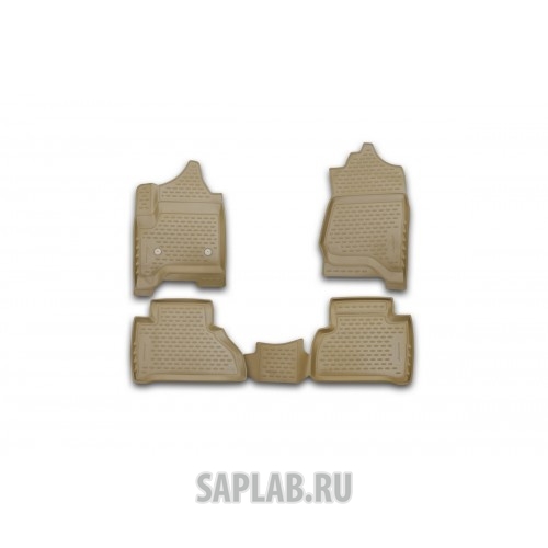 Купить запчасть ELEMENT - CARCDL00001B Коврики 3D в салон CADILLAC Escalade, 01/2015->, 4 шт. (полиуретан, бежевые)