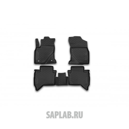 Купить запчасть ELEMENT - CARTYT00001 Коврики в салон TOYOTA Hilux, 08/2015->, 4 шт. (полиуретан)